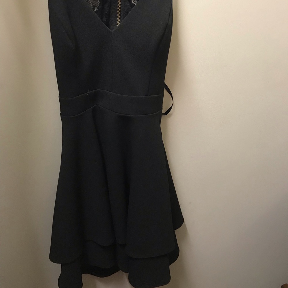 Black Dress- Lace back